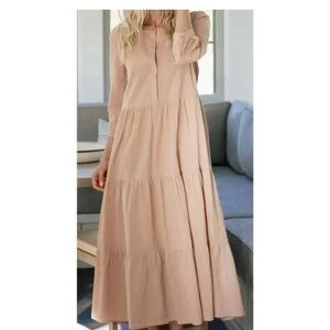 Jenni Kayne Blush Long Sleeve Dress
